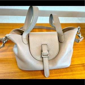 Meli Melo Thela Mini Crossbody Bag in Taupe